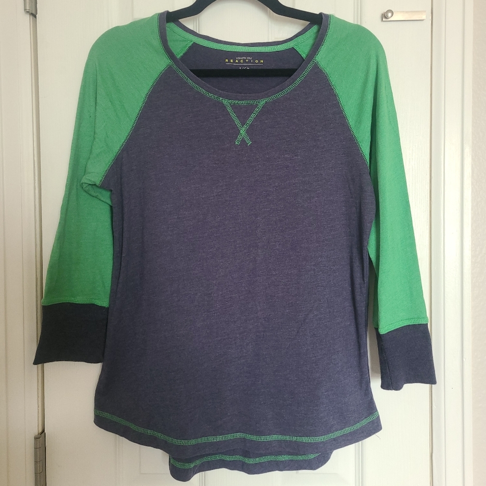 Baseball sleeve tee